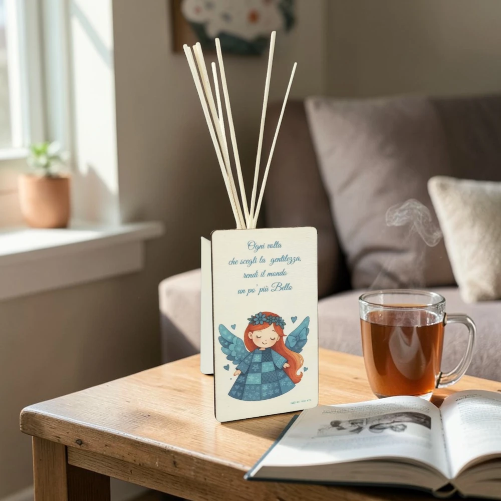 Profumatore Angelo Azzurro "Serie Angioletti" Bomboniere Negò - immagine 2