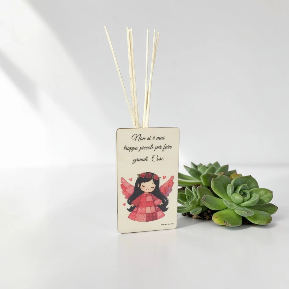 Profumatore Angelo Rosa "Serie Angioletti" Bomboniere Negò - immagine 2