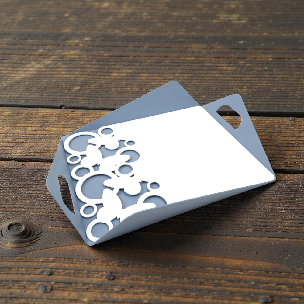 Vassoio Grande Farfalla Blu Serie Aurora Bomboniere Negò - immagine 2