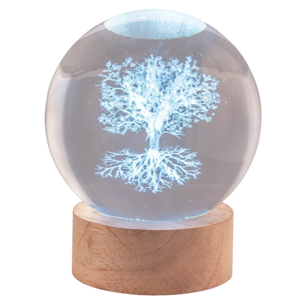 Sfere Led di Cristallo Albero della Vita "cm 8" Bomboniere Bagutta