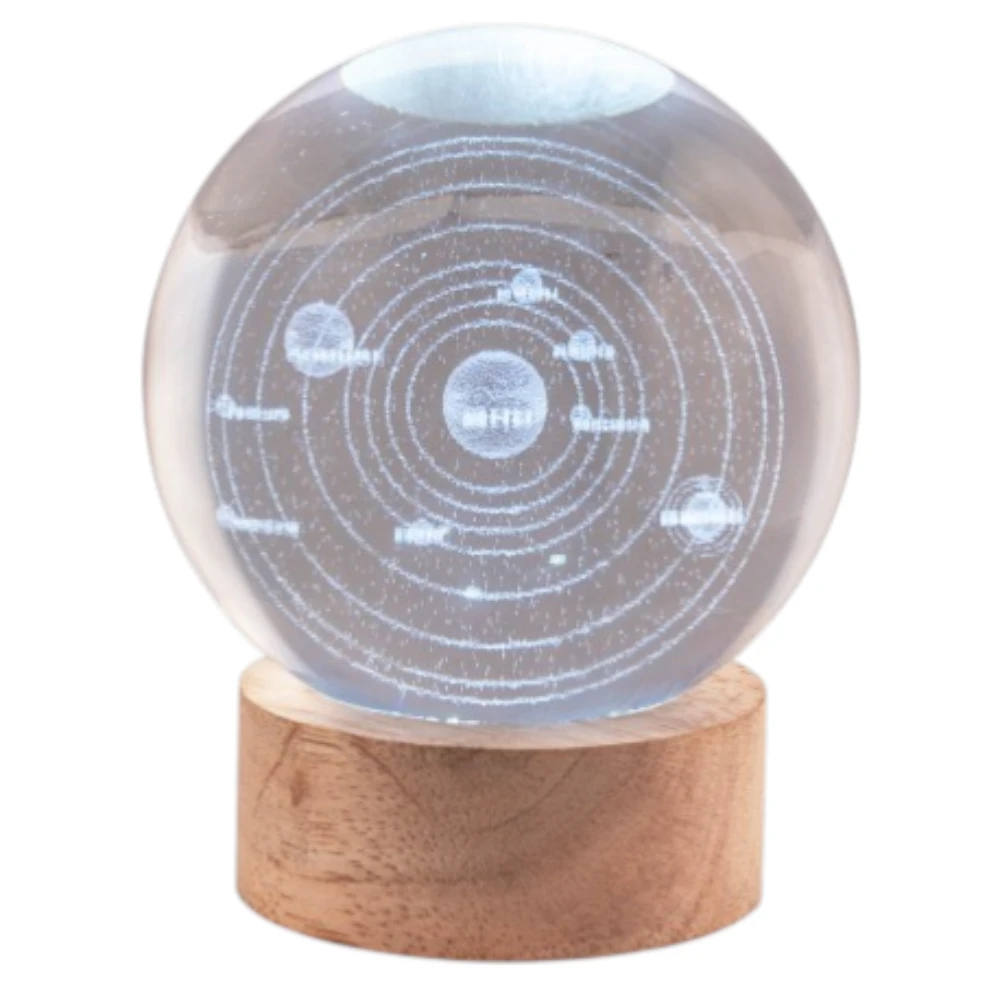 Sfere Led di Cristallo Galassia "cm 8" Bomboniere Bagutta