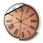 Orologio specchio da parete Kintsugi - Arti & Mestieri