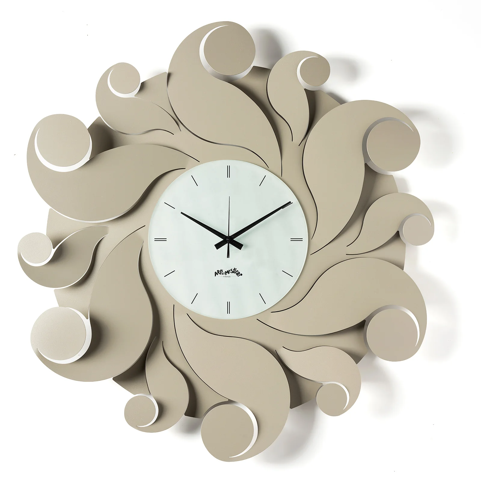 Orologio moderno riccio Medusa - Arti & Mestieri