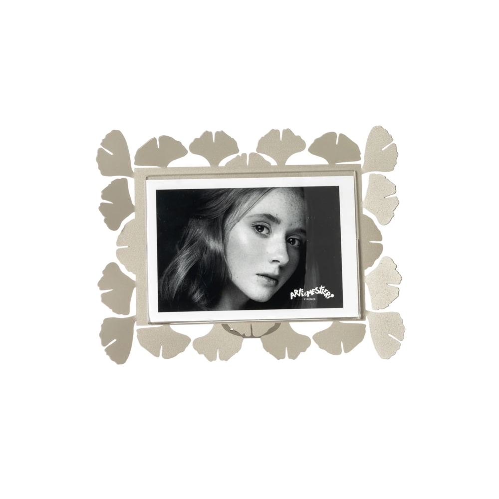 Portafoto moderno Ginkgo orizzontale piccolo - Arti & Mestieri