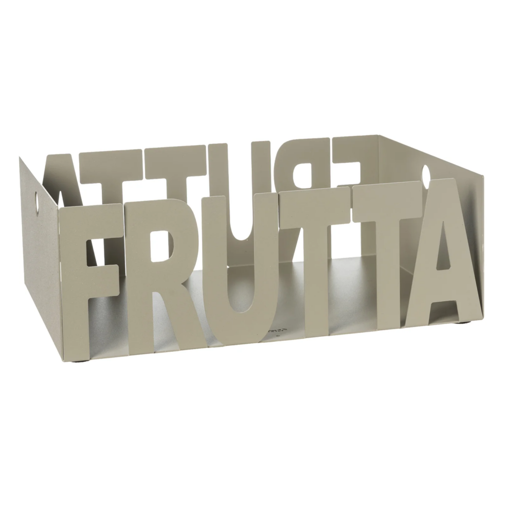 Fruttiera moderna Letter - Arti & Mestieri