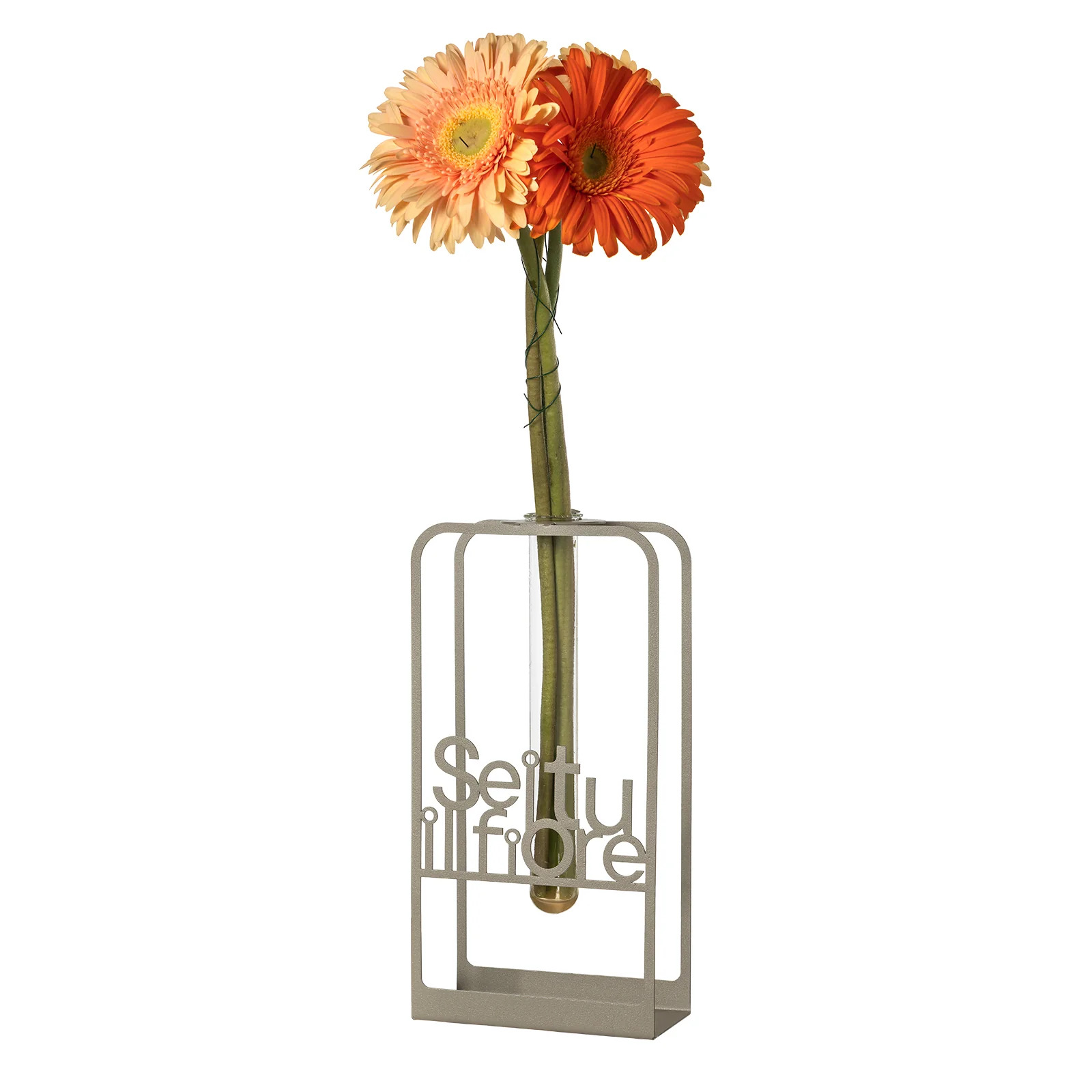 Vaso portafiori moderno Sei tu il fiore Arti & Mestieri