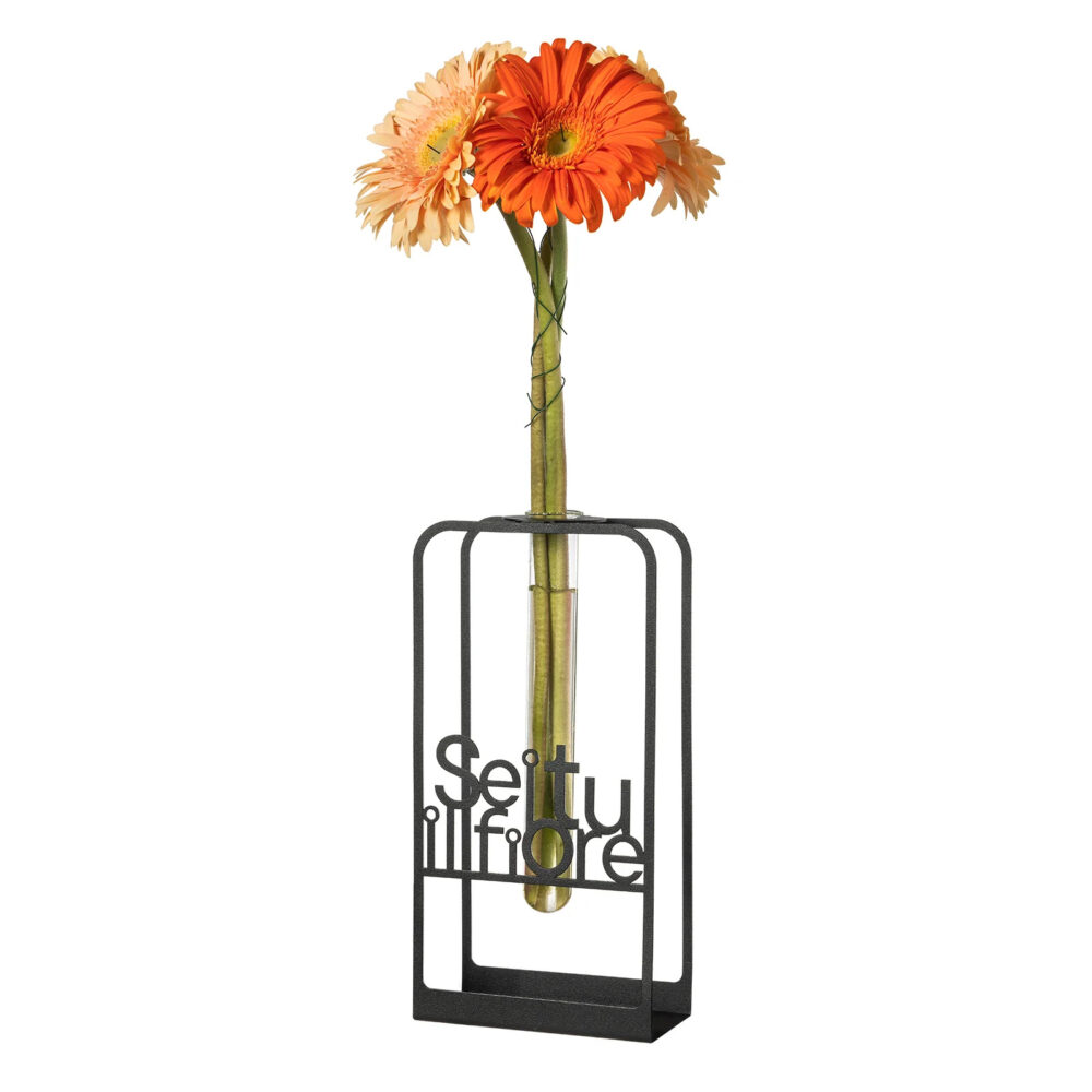Vaso portafiori moderno Sei tu il fiore Arti & Mestieri