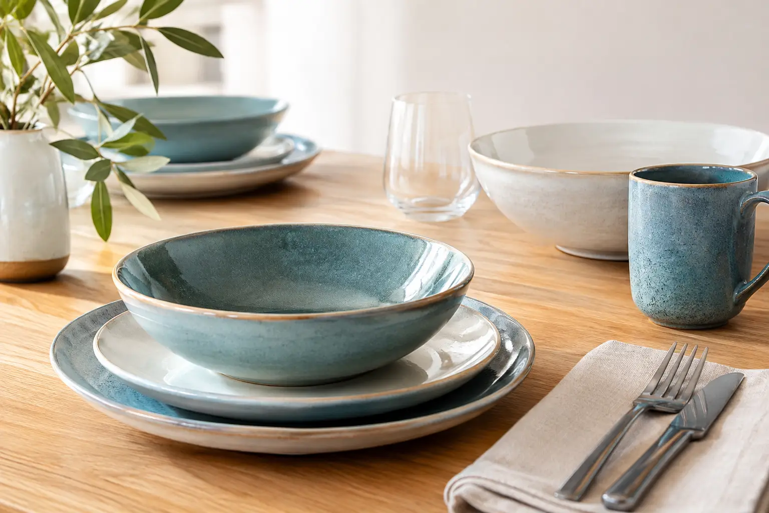 Guida servizi piatti ceramica per la tavola