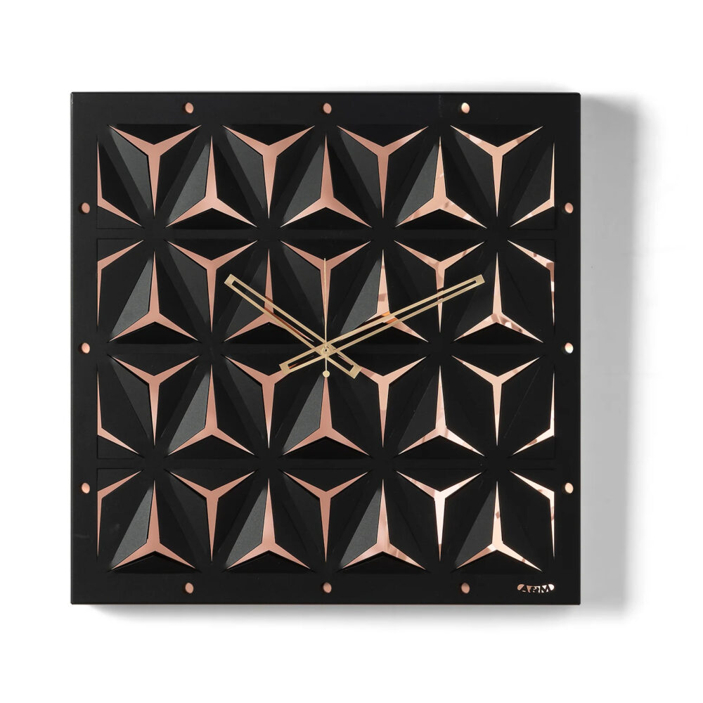 Orologio di design Wallpaper Crystal Arti & Mestieri
