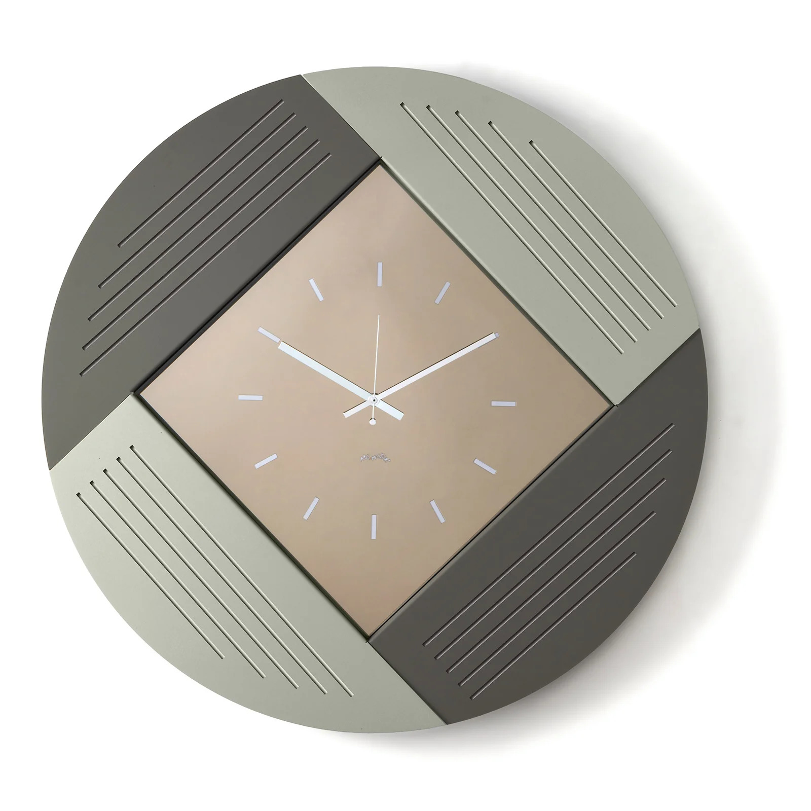 Orologio di design Oblique Arti & Mestieri