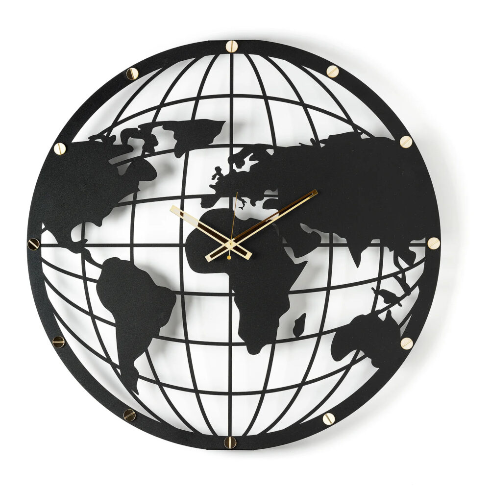 Orologio di design Mappa Mundi Arti & Mestieri