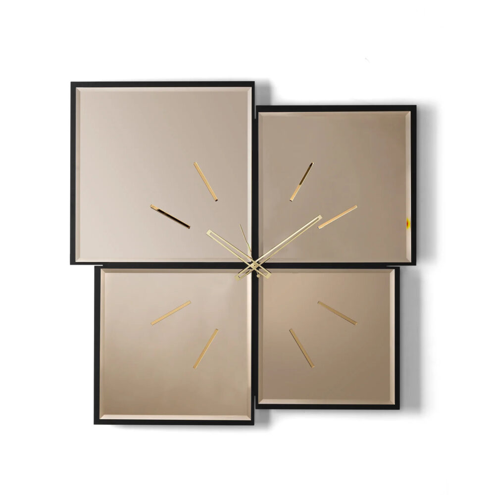 Orologio di design specchiato Sintesi Basic Arti & Mestieri