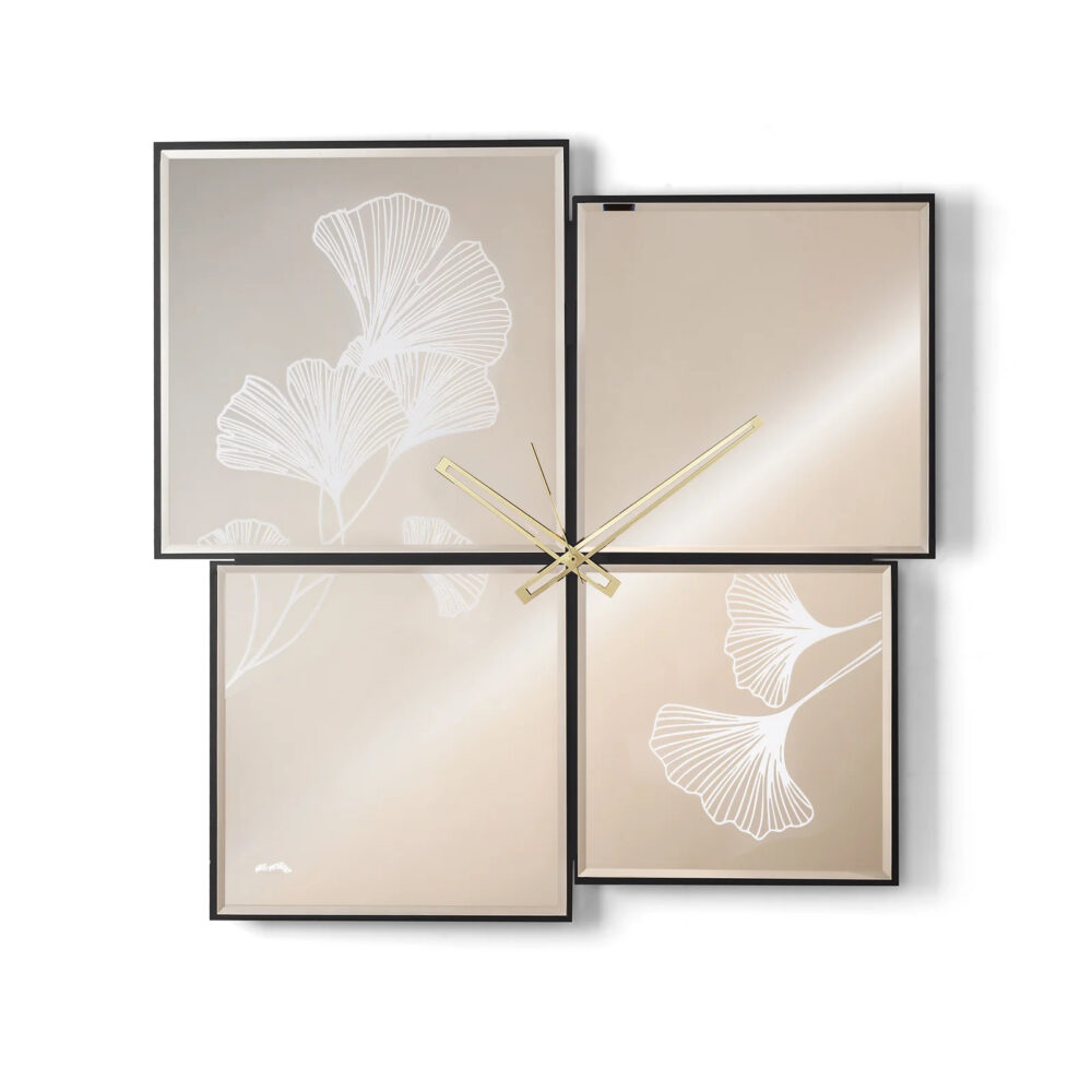 Orologio di design specchiato Ginko Basic Arti & Mestieri