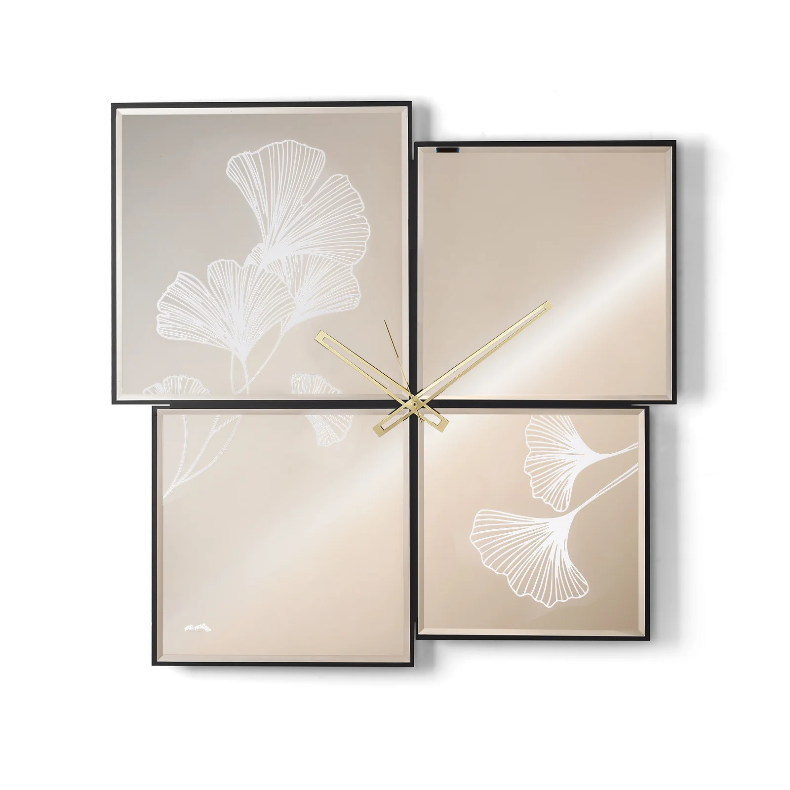 Orologio di design specchiato Ginko Basic Arti & Mestieri