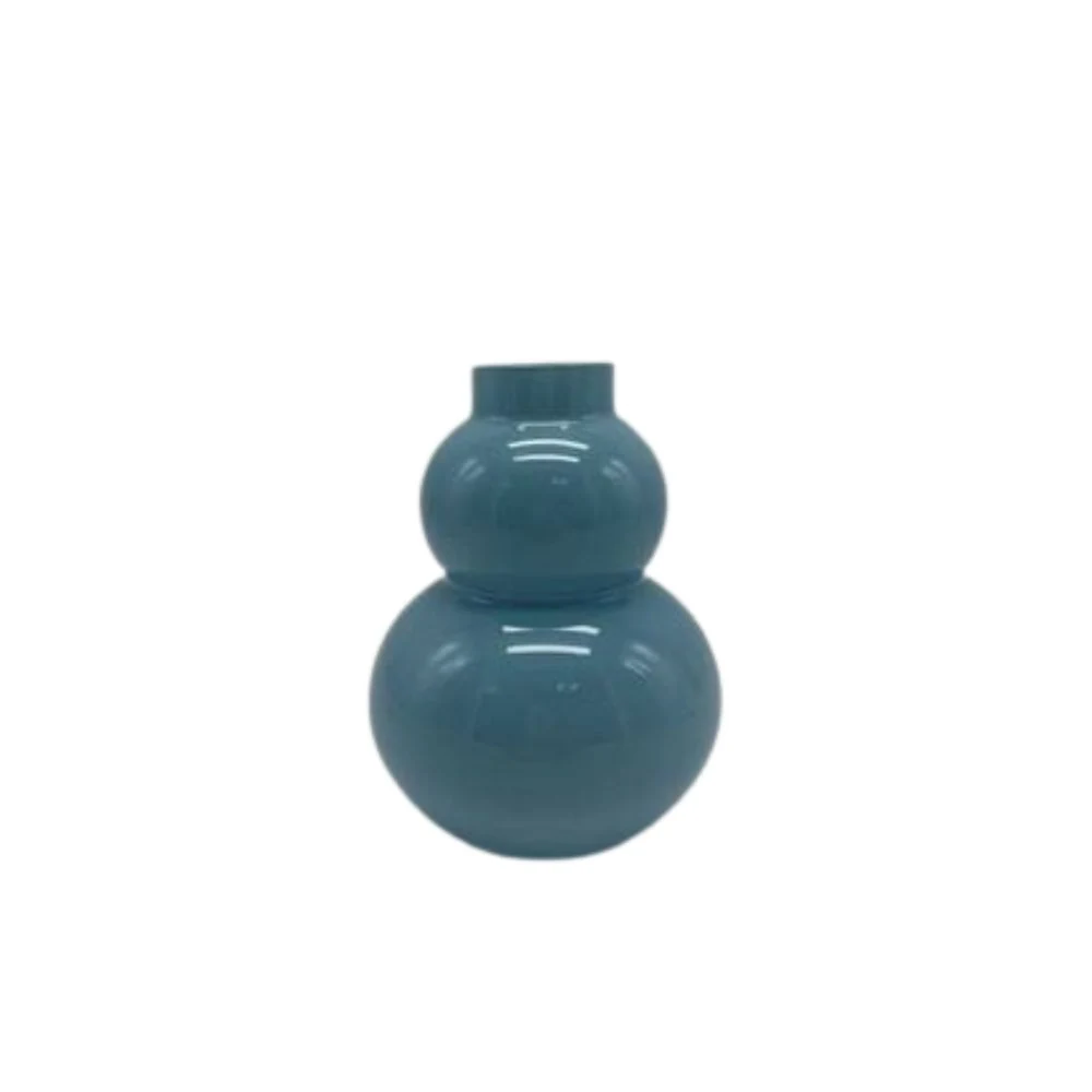 Vaso Bolle Blu Polare – Bomboniera Cuorematto Collezione 2027