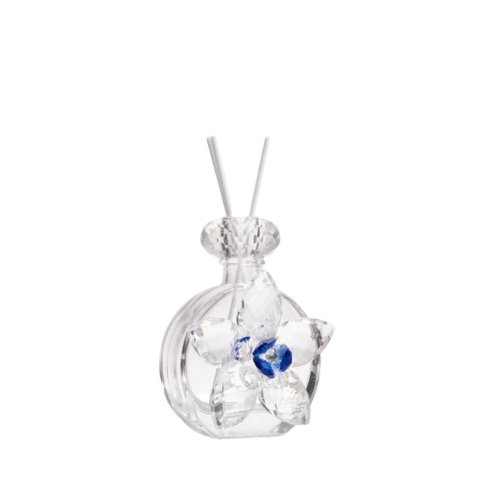 Profumatore Fiore in cristallo blu grande – Bomboniera Cuorematto Collezione 2027