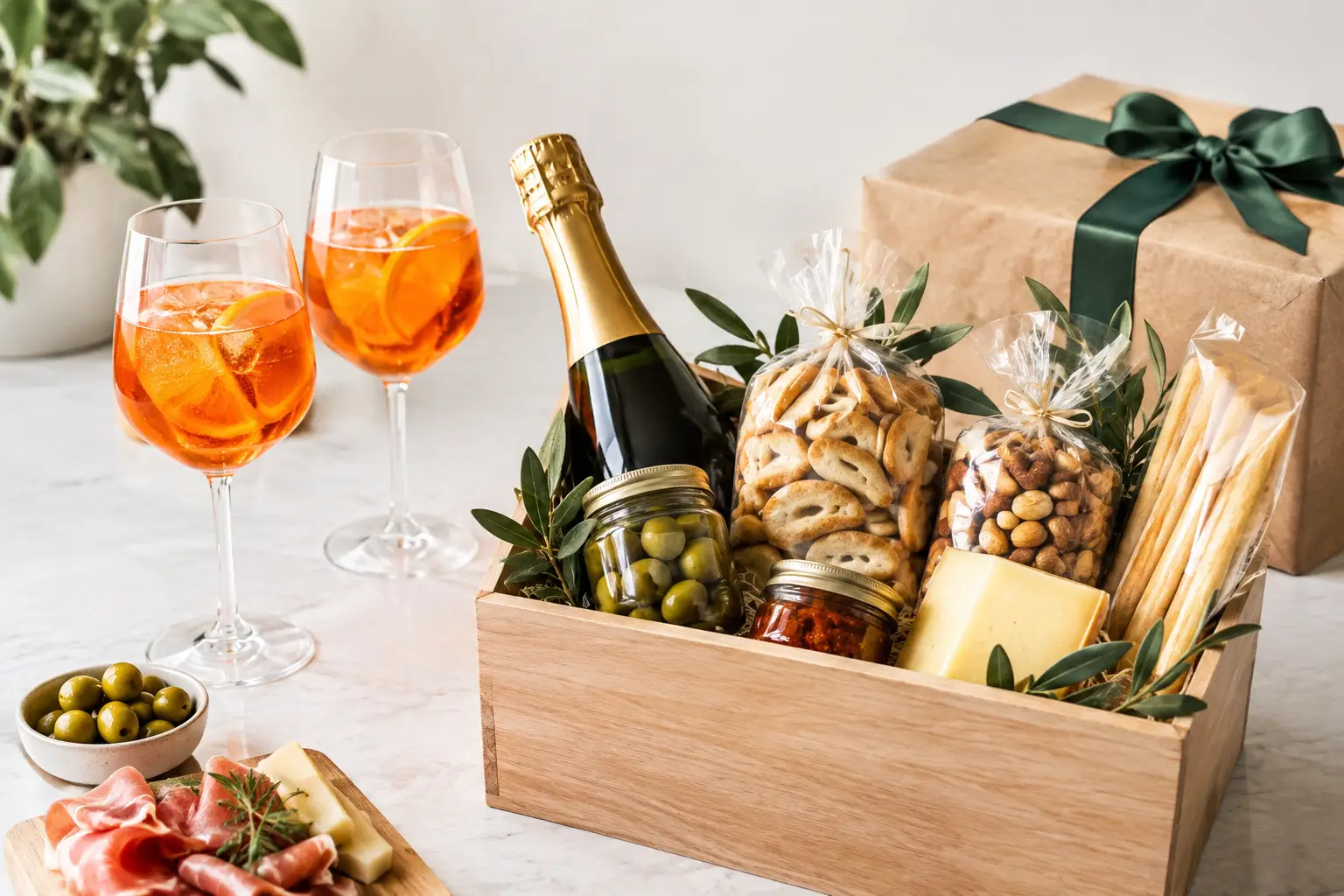 Esempi set aperitivo regalo per ogni occasione