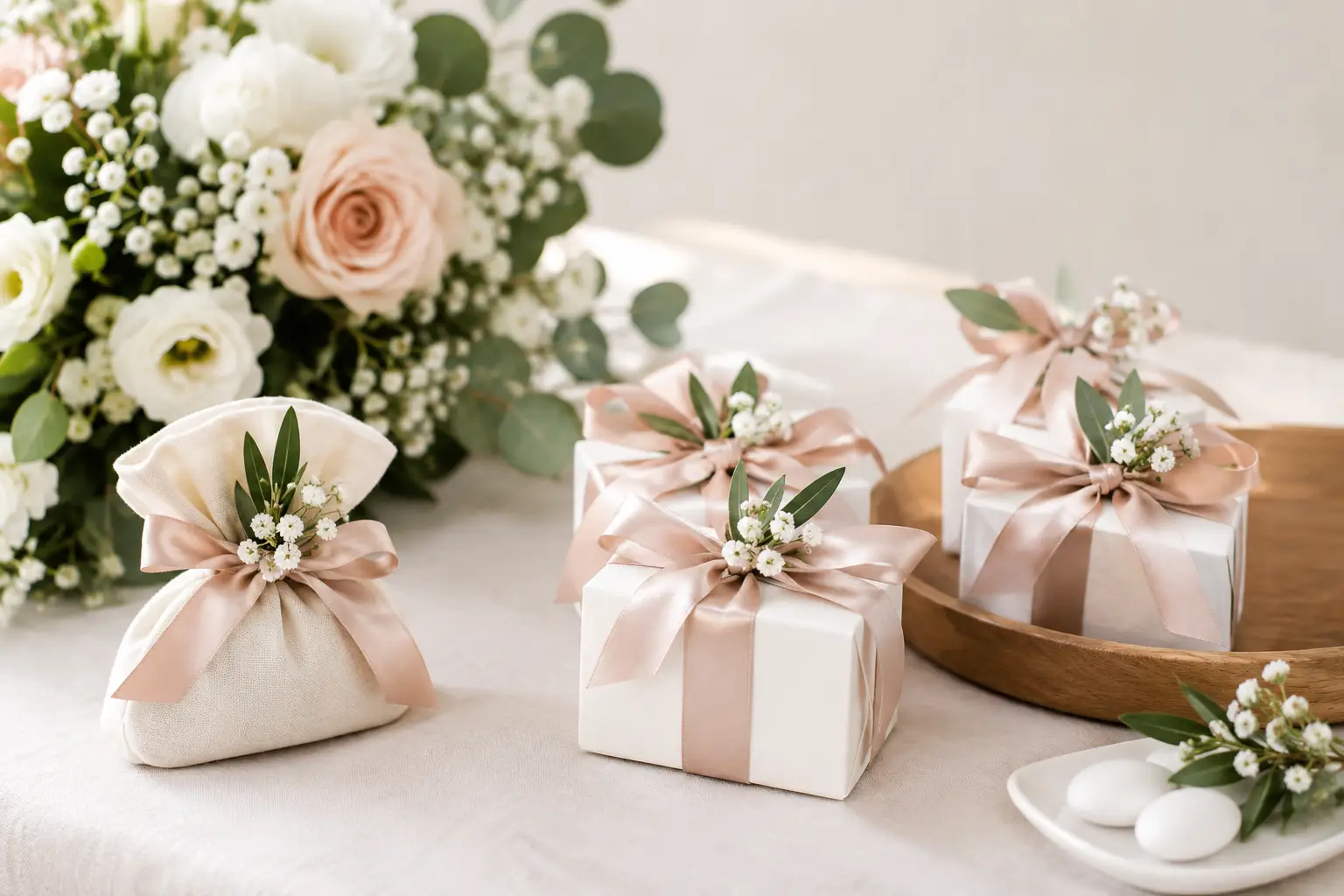 Organizzare matrimonio con bomboniere coordinate